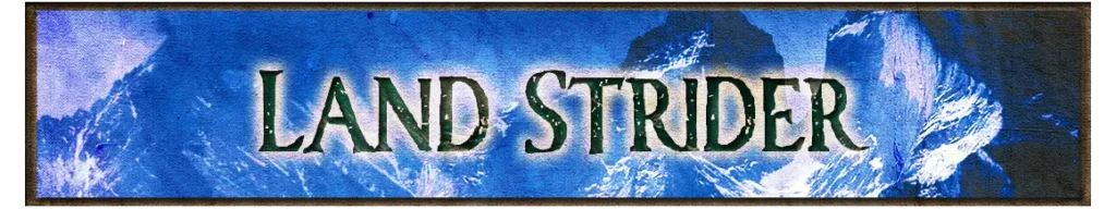 LoA Title Image for the Elemental Land Strider Spellbook section.