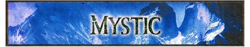 LoA Title Image for the Mystic Spellbook section.